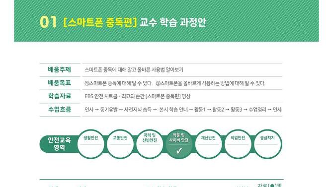안전 웹드라마 - 최고의순간[스마트폰 중독편]